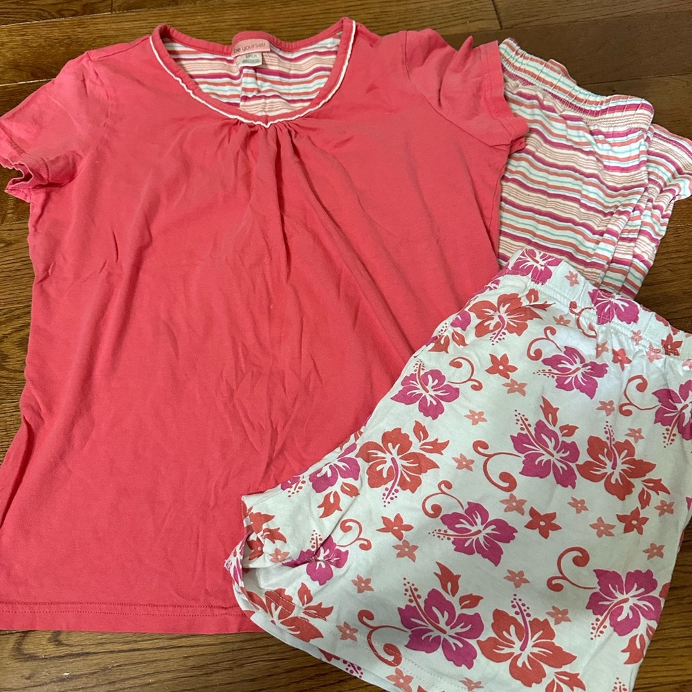 Pajama Three Piece Set Size Small